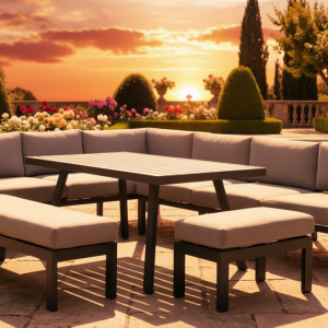 铝沙发套装 Aluminum sofa set 